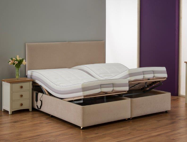 Fina Luxury Divan Style Electric Adjustable Bed