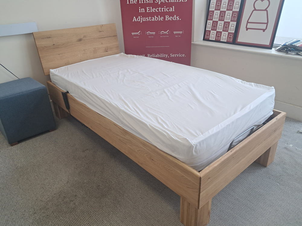 Betty Solid Oak Wooden Electric Adjustable Bed