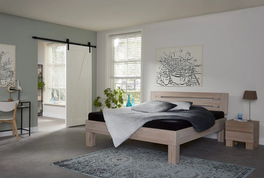 Oak Electric Adjustable Bed