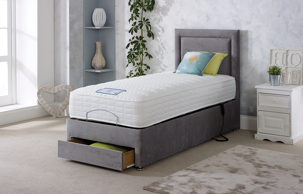 Anna Luxury Divan Style Electric Adjustable Bed