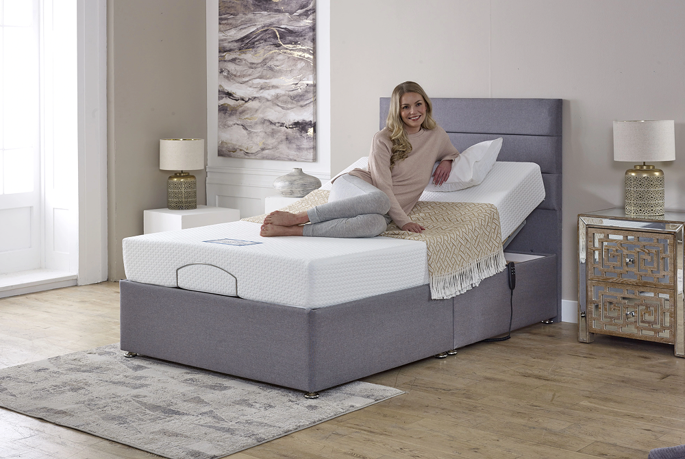 Anna Luxury Divan Style Electric Adjustable Bed