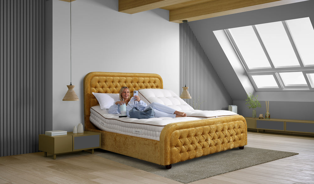 Fina Luxury Divan Style Electric Adjustable Bed