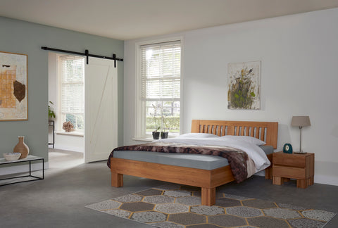 Betty Solid Oak Wooden Electric Adjustable Bed